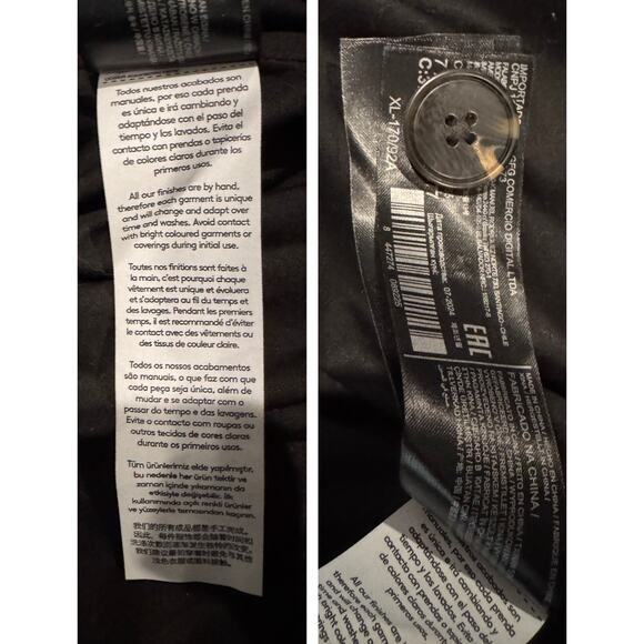 Mango Long Corduroy Collar Barn Jacket Size US/Large - Picture 15 of 16